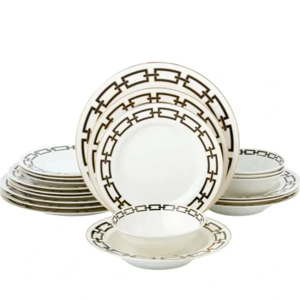 Shop All^Abbey Black Dinnerware Service For 4 - cozylivehome.com | we sell a wide range of comfortable household items