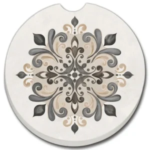 Shop All^ABSORBENT CAR COASTER NEUTRAL MANDALA - cozylivehome.com | we sell a wide range of comfortable household items
