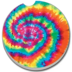 Shop All^ABSORBENT CAR COASTER TIE DYE - cozylivehome.com | we sell a wide range of comfortable household items
