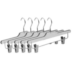 8020 - Acrylic Skirt Hanger with Clips - 14 inch 5 Pack - cozylivehome.com | we sell a wide range of comfortable household items* Housewares