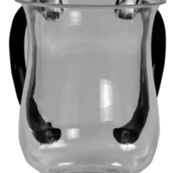 Shop All^59391 Acrylic Wash Cup Clear With Black Handles 5" (6 pc) - cozylivehome.com | we sell a wide range of comfortable household items