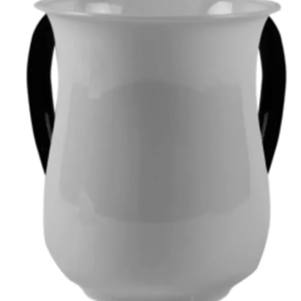 Shop All^59395 Acrylic Wash Cup Pearl With Black Handles 5 - cozylivehome.com | we sell a wide range of comfortable household items