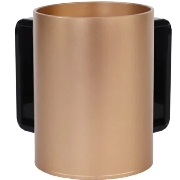 Shop All^57192 Acrylic Washing Cup Gold Black Handles 5" - cozylivehome.com | we sell a wide range of comfortable household items