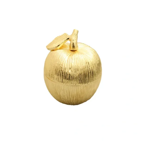 Shop All^AD2011G Apple Shapped Honey Dish Gold - cozylivehome.com | we sell a wide range of comfortable household items