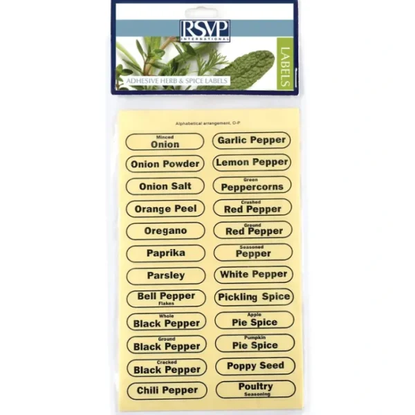 Shop All^ADHESIVE HERB & SPICE LABELS - cozylivehome.com | we sell a wide range of comfortable household items