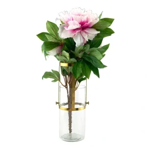 50666 Adjustable Glass/metal Vase - cozylivehome.com | we sell a wide range of comfortable household items* Giftware