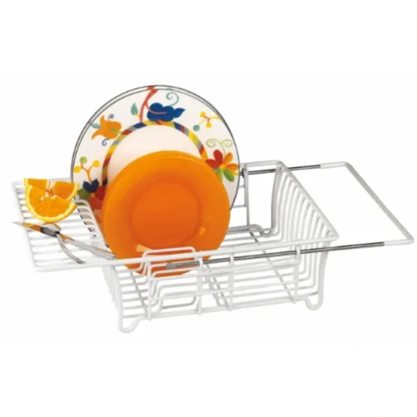 Shop All^ADJUSTABLE OVER-THE-SINK DISH DRAINER WHITE - cozylivehome.com | we sell a wide range of comfortable household items