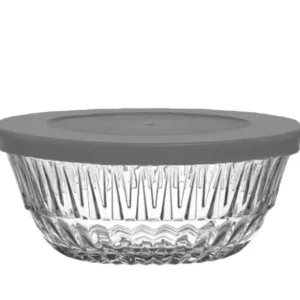 ALN260 PK222F BOWL WITH LID ALINDA 345 cc (11 3/4 oz) - cozylivehome.com | we sell a wide range of comfortable household items* Giftware