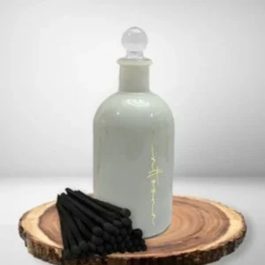 Altoona Matches in Glass Bottle - White - cozylivehome.com | we sell a wide range of comfortable household items* Giftware