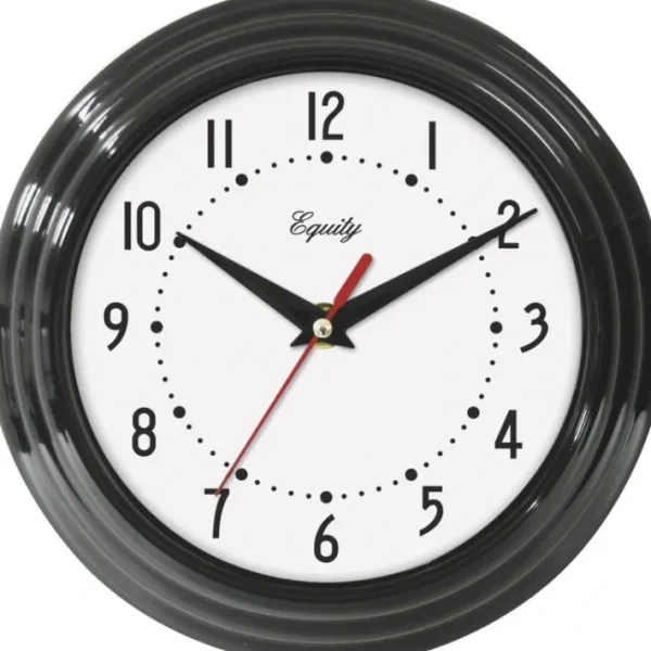 Shop All^8" ANALOG WALL CLOCK, BLACK - cozylivehome.com | we sell a wide range of comfortable household items