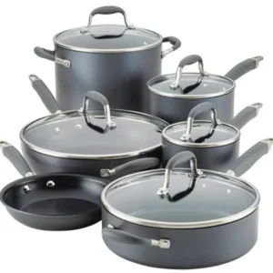 Anolon Hard Anodized 11pc Set Moonstone - cozylivehome.com | we sell a wide range of comfortable household items* Housewares