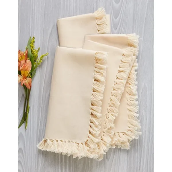 Shop All^APRIL CORNELL ESSENTIAL NAPKINS SET OF 4 18" ECRU - cozylivehome.com | we sell a wide range of comfortable household items