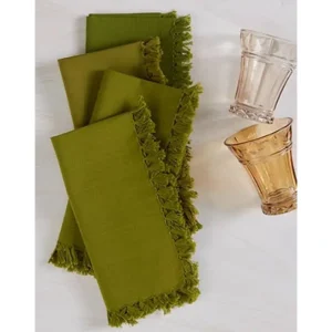 Shop All^APRIL CORNELL NAPKIN ESSENTIAL SET OF 4 18" DK GRN - cozylivehome.com | we sell a wide range of comfortable household items