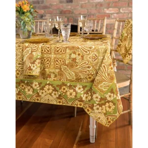 Shop All^APRIL CORNELL TABLECLOTH KASHMIR PAISLEY AMBER 60X90" - cozylivehome.com | we sell a wide range of comfortable household items