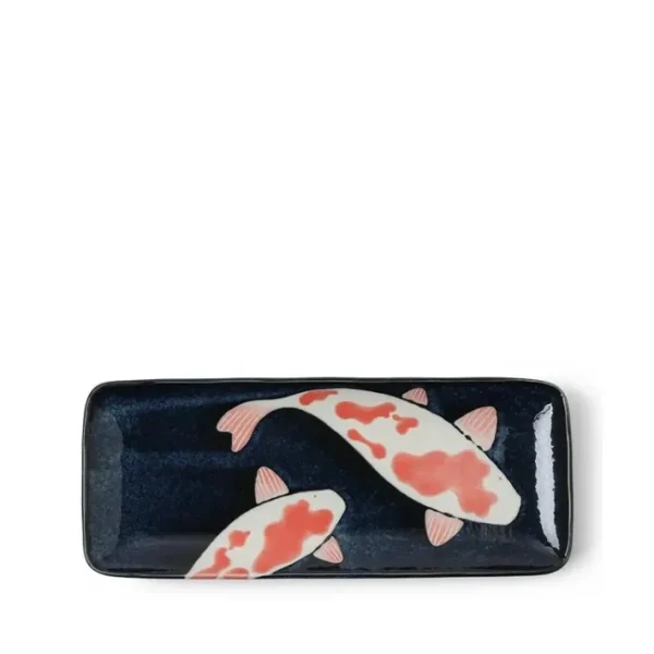 Shop All^ASIAN PLATE KOI 11X5" - cozylivehome.com | we sell a wide range of comfortable household items