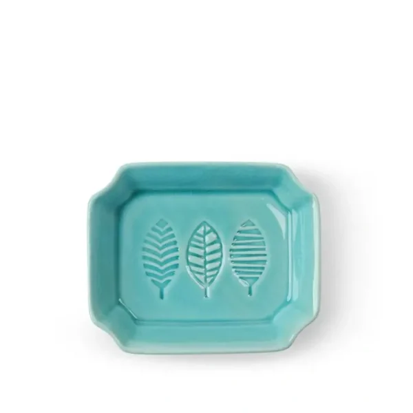Shop All^ASIAN PLATE LEAVES BLUE 4" - cozylivehome.com | we sell a wide range of comfortable household items