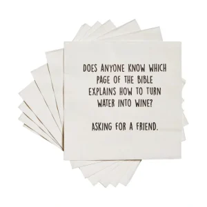 Shop All^ASKING FOR A FRIEND FUNNY COCKTAIL NAPKIN - cozylivehome.com | we sell a wide range of comfortable household items