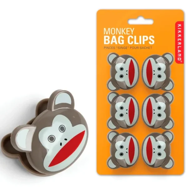 Shop All^BAG CLIPS MONKEYS S/6 - cozylivehome.com | we sell a wide range of comfortable household items