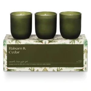 Shop All^Balsam & Cedar Candle Trio Gift Set - cozylivehome.com | we sell a wide range of comfortable household items