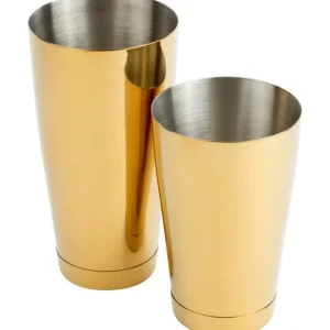 Shop All^Barfly Gold-Plated Boston Cocktail Shaker - cozylivehome.com | we sell a wide range of comfortable household items