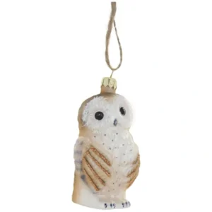 Shop All^Bashful Owl Glass Ornament - cozylivehome.com | we sell a wide range of comfortable household items
