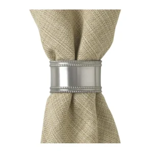 Shop All^BEADED NAPKIN RING PEWTER - cozylivehome.com | we sell a wide range of comfortable household items