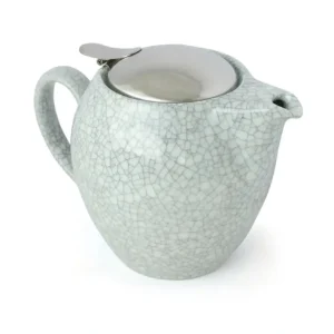 Shop All^BEE HOUSE ROUND CERAMIC TEAPOT 19.6 OZ CRACKLE BLUE - cozylivehome.com | we sell a wide range of comfortable household items
