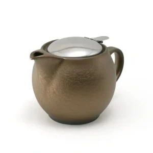 Shop All^BEE HOUSE ROUND CERAMIC TEAPOT 15OZ ANT GOLD - cozylivehome.com | we sell a wide range of comfortable household items
