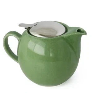 Shop All^BEE HOUSE ROUND CERAMIC TEAPOT 24OZ CRACKLE GREEN - cozylivehome.com | we sell a wide range of comfortable household items