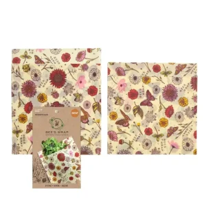 Shop All^BEE'S WRAP PRODUCE BAGS 2 PK VEGAN MEADOW MAGIC - cozylivehome.com | we sell a wide range of comfortable household items