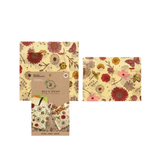 Shop All^BEE'S WRAP SANDWICH & SNACK BAGS VEGAN MEADOW MAGIC - cozylivehome.com | we sell a wide range of comfortable household items