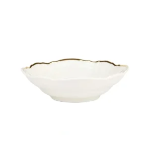 Shop All^Bernadotte Serving Bowl Ivory Gold - cozylivehome.com | we sell a wide range of comfortable household items