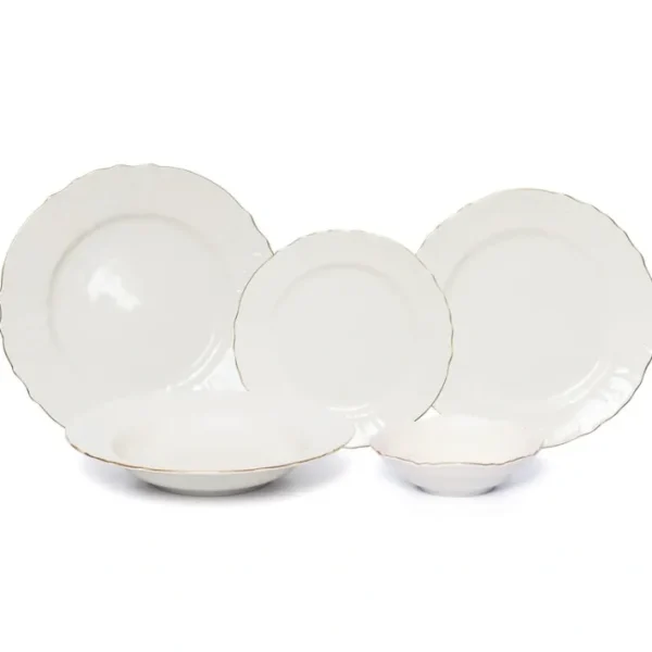 Shop All^Bernadotte White Gold Service For 4 - cozylivehome.com | we sell a wide range of comfortable household items