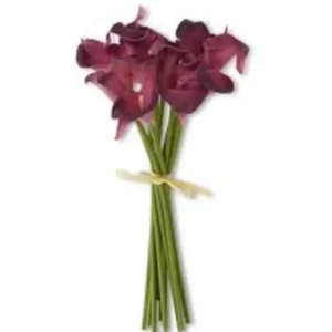 10503B-FU 14 Inch Real Touch Fuchsia Calla Lily Bundle - cozylivehome.com | we sell a wide range of comfortable household items* Giftware