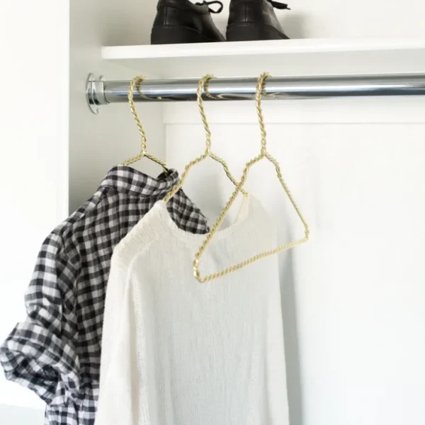 Braided Hanger Gold - cozylivehome.com | we sell a wide range of comfortable household items* Housewares