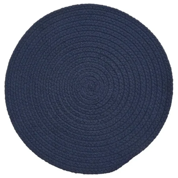 Shop All^BRAIDED ROUND ESSEX PLACEMAT 15" BLUE - cozylivehome.com | we sell a wide range of comfortable household items