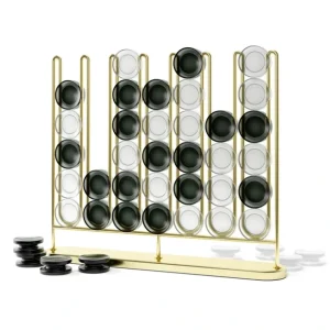 1017364-104 Brass Connect Four - cozylivehome.com | we sell a wide range of comfortable household items* Giftware