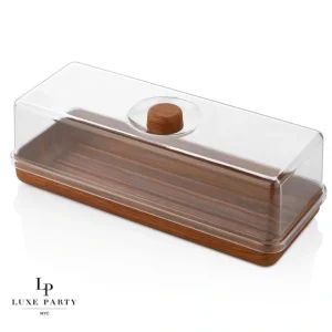15130 Bread & Cake Serving Tray With Cover - cozylivehome.com | we sell a wide range of comfortable household items* Giftware