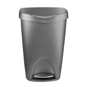 BRIM STEP CAN 50L(13G) NICKEL - cozylivehome.com | we sell a wide range of comfortable household items* Housewares