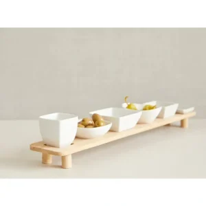3911523 CABO 7PC ACACIA SERVING SET W - cozylivehome.com | we sell a wide range of comfortable household items* Giftware