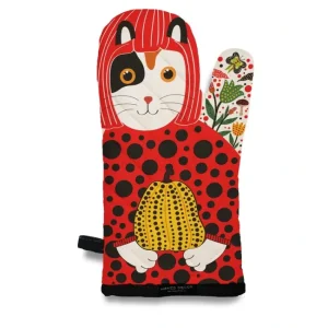 Shop All^Calico Yayoi Kusama Kusameow Oven Mitt - cozylivehome.com | we sell a wide range of comfortable household items