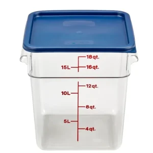 Shop All^CAMBRO SQUARE 18 QT W/LID - cozylivehome.com | we sell a wide range of comfortable household items