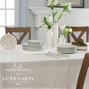 Shop All^Capri 70x90 Waterproof Tablecloth - Cashmere - cozylivehome.com | we sell a wide range of comfortable household items