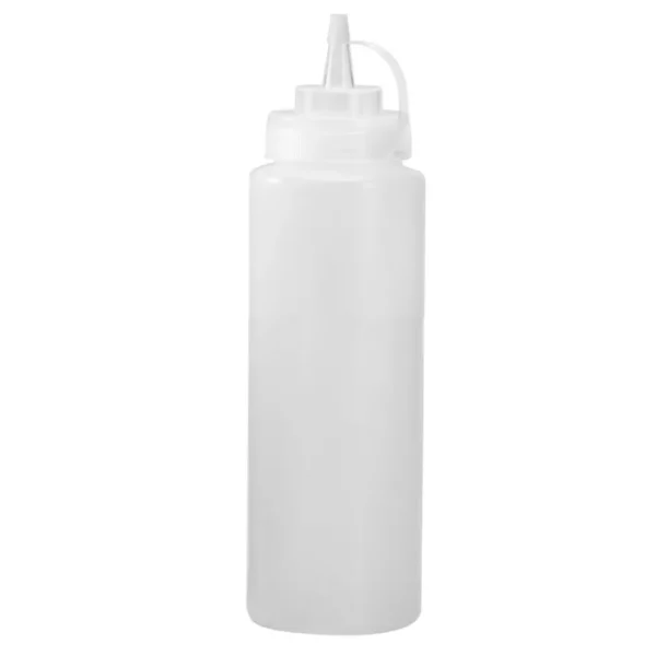 Castro - Clear Squeeze Bottle W/ Lid, 24 Oz - cozylivehome.com | we sell a wide range of comfortable household items* Housewares