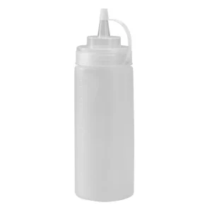 Castro - Clear Squeeze Bottle W/ Lid, 12 Oz - cozylivehome.com | we sell a wide range of comfortable household items* Housewares