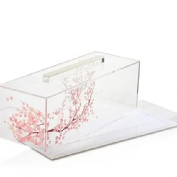 CD-RE-CB Cake Dome - Rectangular - Cherry Blosssom - cozylivehome.com | we sell a wide range of comfortable household items* Giftware