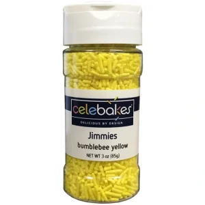 Celebakes Bumblebee Yellow Jimmies, 3 oz. - cozylivehome.com | we sell a wide range of comfortable household items* Foods