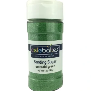 Celebakes by CK Products Emerald Green Sanding Sugar, 4oz. - cozylivehome.com | we sell a wide range of comfortable household items* Foods