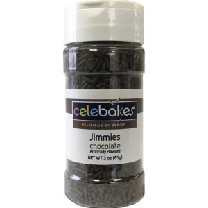 Celebakes Chocolate Jimmies, 3 oz. - cozylivehome.com | we sell a wide range of comfortable household items* Foods