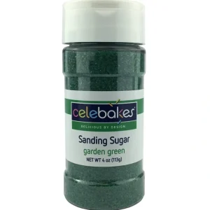 Celebakes Garden Green Sanding Sugar, 4 oz. - cozylivehome.com | we sell a wide range of comfortable household items* Foods